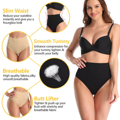 SculpFit High-Waist Thong: Shape with Confidence