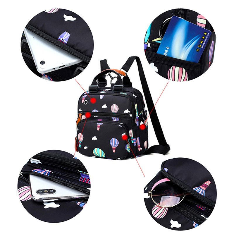 Balloon Backpack Diaper Bag