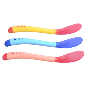 Temperature Sensing Baby Spoons