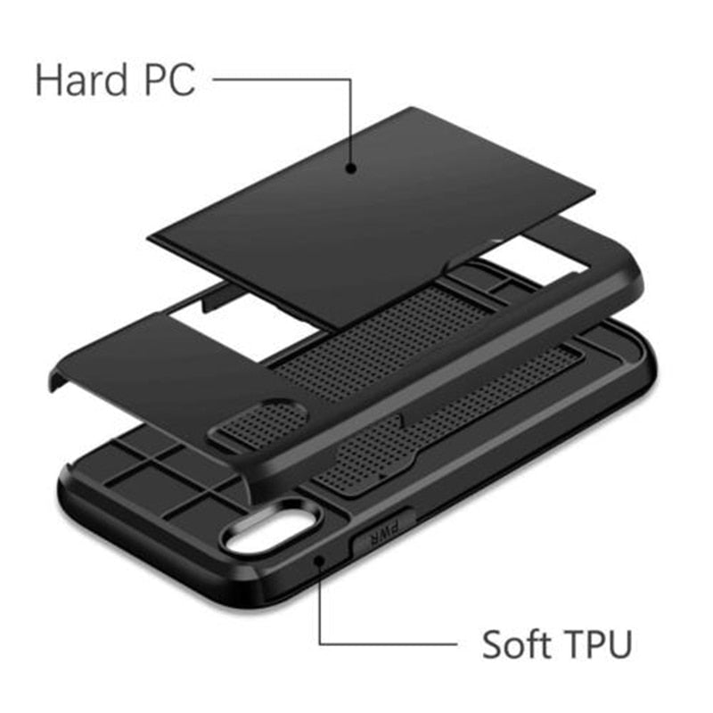 Duo  plus - Apple iPhone Slide Wallet case