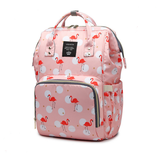 Flamingo Backpack Diaper Bag