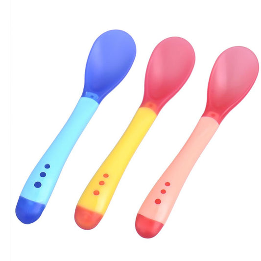 Temperature Sensing Baby Spoons