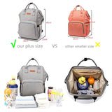 New Yorker Backpack Diaper Bag (USB Charging Port)