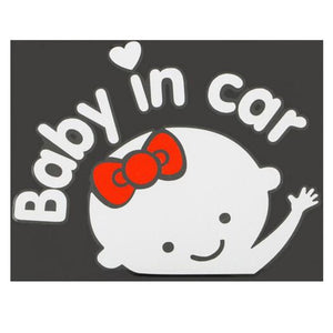 Baby in Car Vehicle Sticker