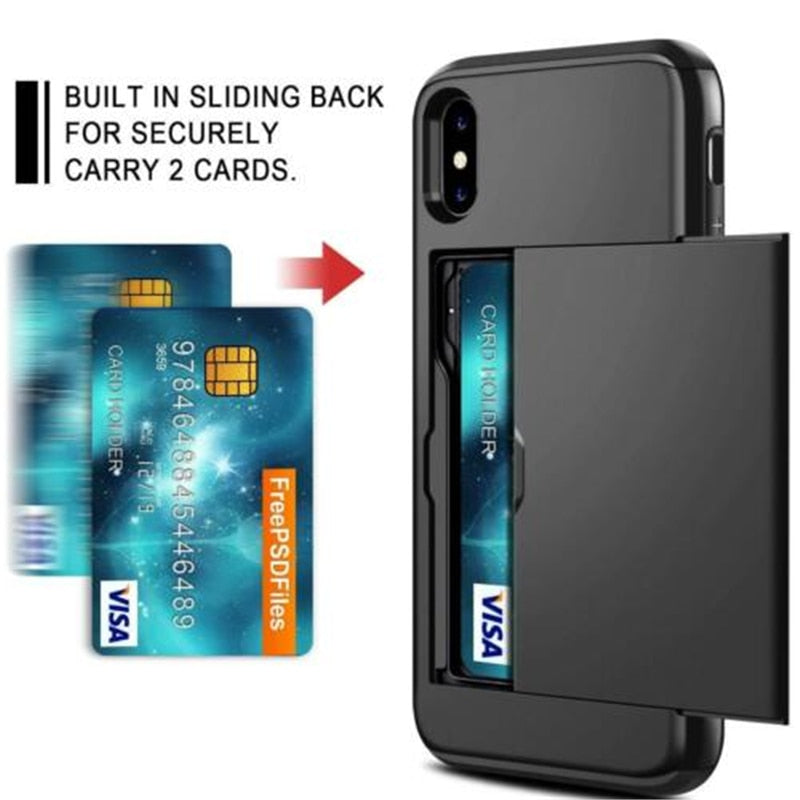 Duo  plus - Apple iPhone Slide Wallet case