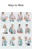 AIEBAO Ergonomic Baby Carrier